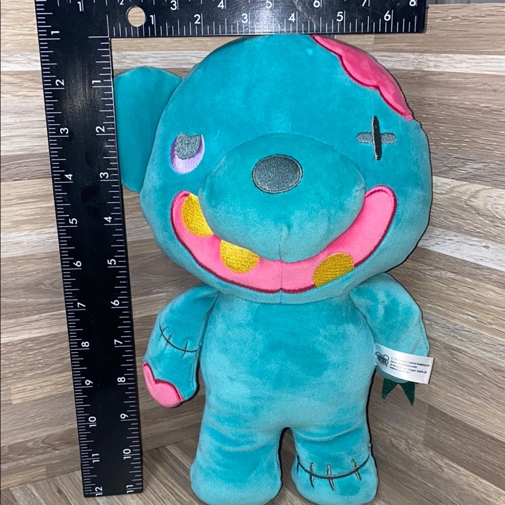 Deddy bears zombie plush bear Halloween Plush Teal Bear Toy spooky scary bears - Picture 7 of 8